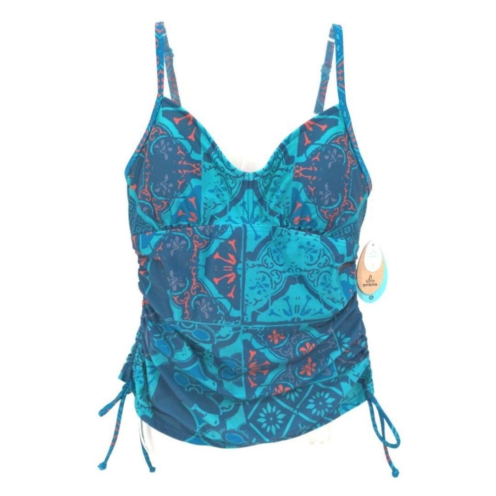 Prana Moorea Tankini Top Womens S Adjustable Strap